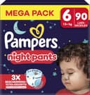 Pampers Baby Dry Night Pants - Maat 6 - Mega Pack - 90 luierbroekjes