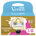 Gillette Venus Comfort Glow arganolie navulmesjes 3 stuks