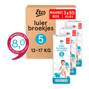 Etos Luierbroekjes Junior Maat 5 12-17 kg Maandbox 150 stuks