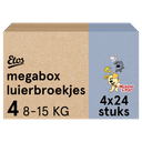 Etos Woezel & Pip Luierbroekjes Maxi Maat 4 8-15 kg Megabox 96 stuks